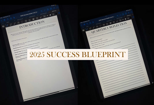 2025 Success Blueprint: Plan, Track, Achieve