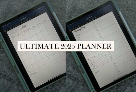 Ultimate 2025 Planner - Master Your Year of Success